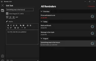 Remindr screenshot 2