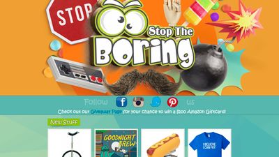 www.StopTheBoring.com Homepage