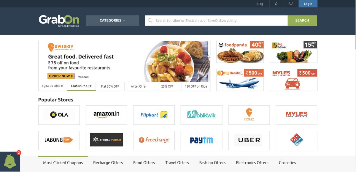 GrabOn Alternatives and Similar Apps / Services | AlternativeTo