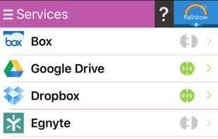 Rainbow - Best cloud storage app screenshot 1