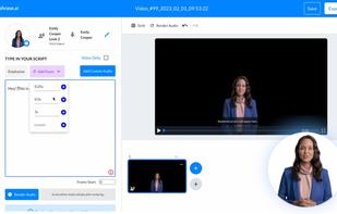 Rephrase.ai screenshot 1
