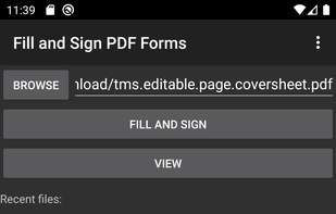 Fill and Sign PDF Forms screenshot 1