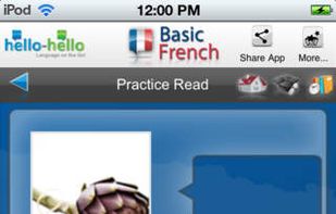 Learn French - Vocabulary (Hello-Hello) screenshot 2