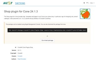 Crossbill Nest package page