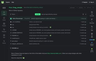 Frog Git screenshot 1