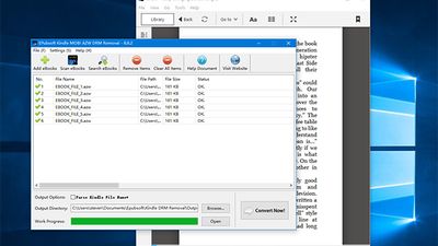 kindle azw drm removal review