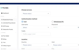 Thordata screenshot 1