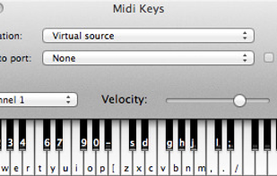 MidiKeys screenshot 1