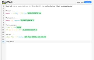 NumPad screenshot 1
