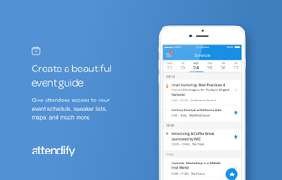 Attendify screenshot 1