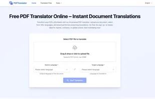 PDF Translator screenshot 1