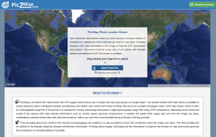 Pic2Map screenshot 1