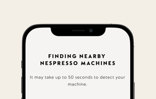 Nespresso screenshot 1