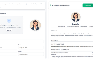 PrimeCVBuilder screenshot 2