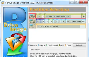 R-Drive Image screenshot 1