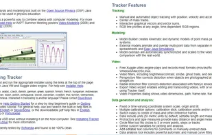 Tracker Video Analysis screenshot 1