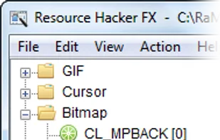 Resource Hacker FX screenshot 1