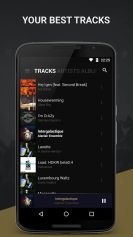 BlackPlayer Music Player screenshot 2