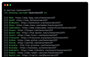 Sherlock screenshot 1