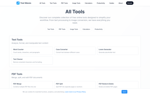 Tool Waves screenshot 1