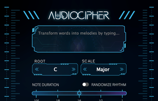 AudioCipher V2.0 Interface