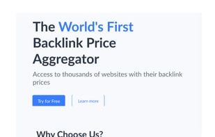 LinkPricer.com screenshot 2