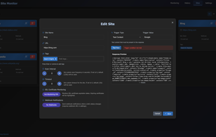 Simple Site Monitor screenshot 3