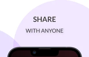 Share whole event by link or QR code.