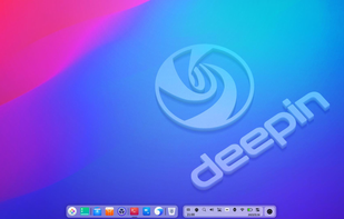 Deepin screenshot 1