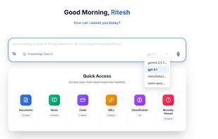 AI model flexibility for search