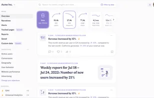 Narrative BI screenshot 1