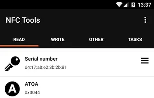 NFC Tools screenshot 1