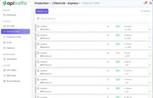 APITraffic screenshot 1