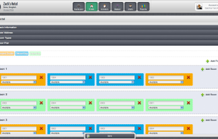 Managing the hotel's floorplan