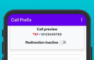 Call Prefix screenshot 1