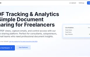 PDFTrackr screenshot 1