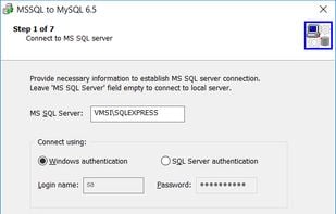MSSQL-MySQL Sync screenshot 1