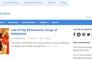 List Absolute screenshot 1