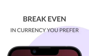 See who owes what in any currency you prefer.