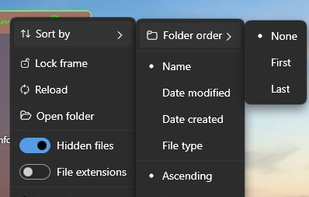 DeskFrame screenshot 2