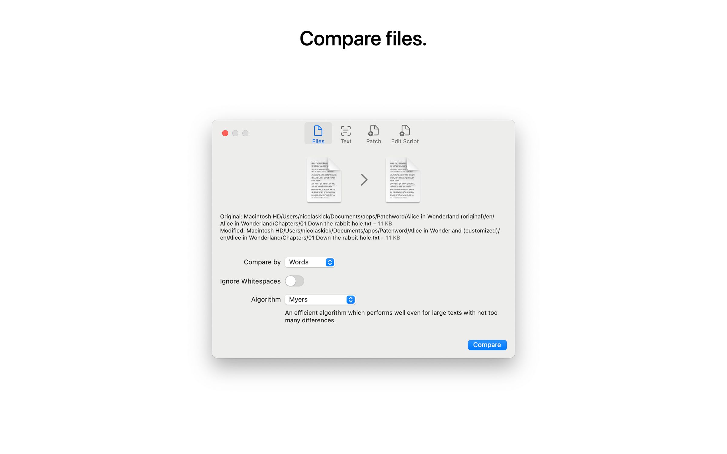 Patchword alternatives top 10 file comparison tools alternativeto