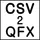 CSV2QFX icon