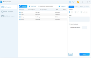Set Your Rename Rules