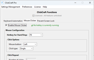 ClickCraft screenshot 1