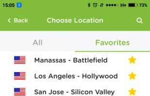 HideIP VPN screenshot 2