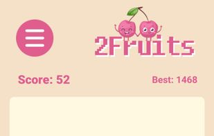 2Fruits — new way of 2048 puzzle! screenshot 2