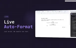 Screenplay Editor screenshot 1