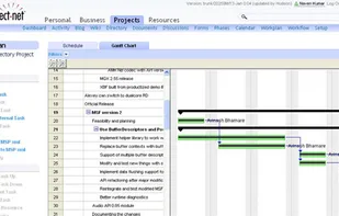 Project.net screenshot 1