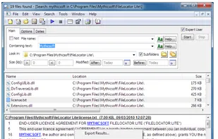 FileLocator screenshot 1