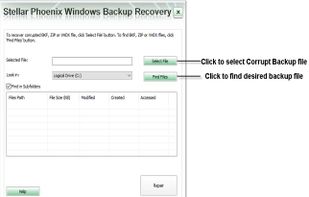 Stellar Extractor for Windows Backup screenshot 1